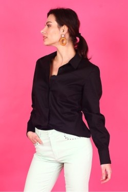 Chemise cintré en coton