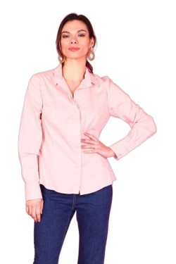 Chemise cintré en coton