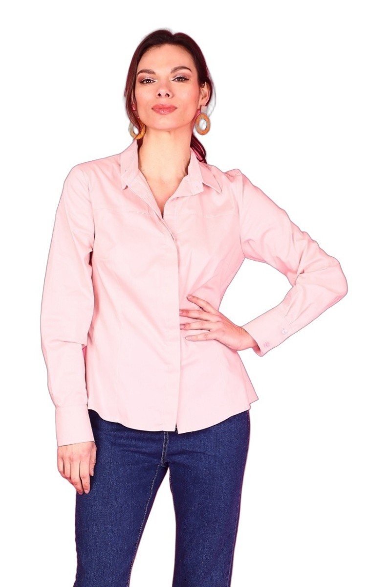 Chemise cintré en coton